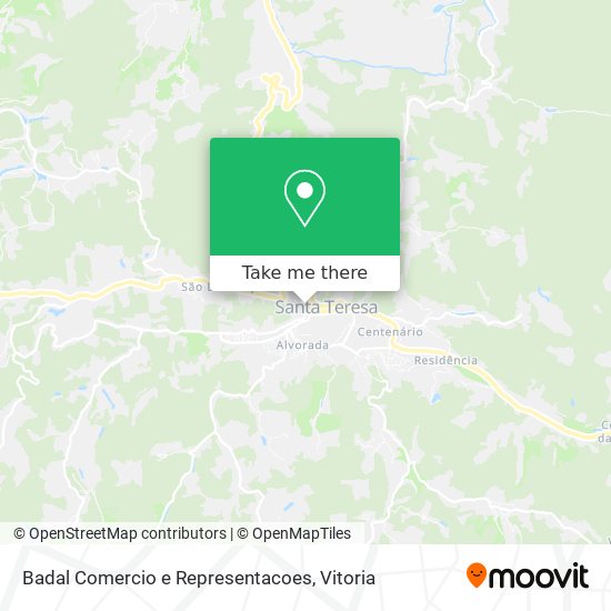 Badal Comercio e Representacoes map