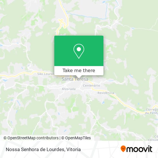 Nossa Senhora de Lourdes map
