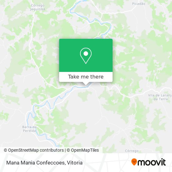 Mana Mania Confeccoes map