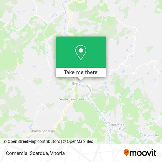 Comercial Scardua map