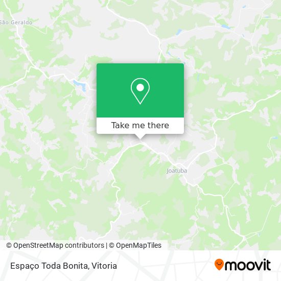 Espaço Toda Bonita map