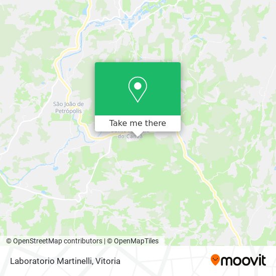 Laboratorio Martinelli map