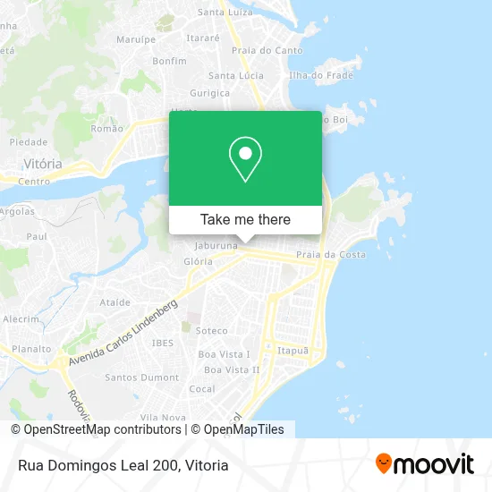 Rua Domingos Leal 200 map