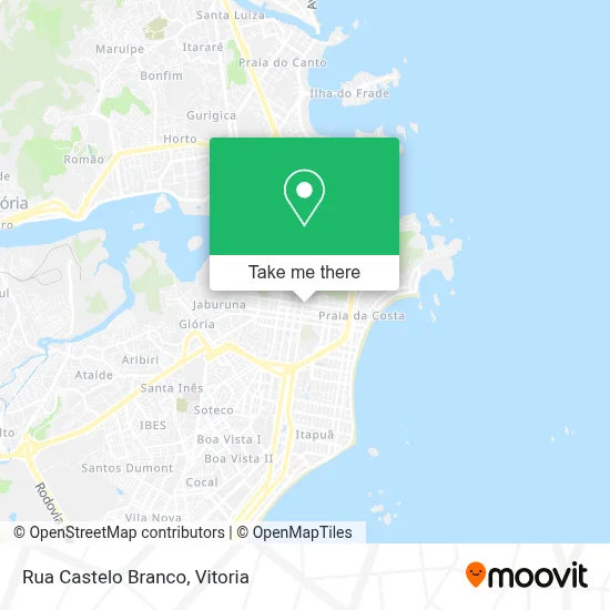 Rua Castelo Branco map