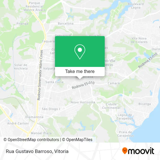 Rua Gustavo Barroso map