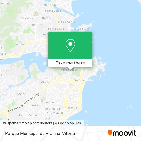 Parque Municipal da Prainha map