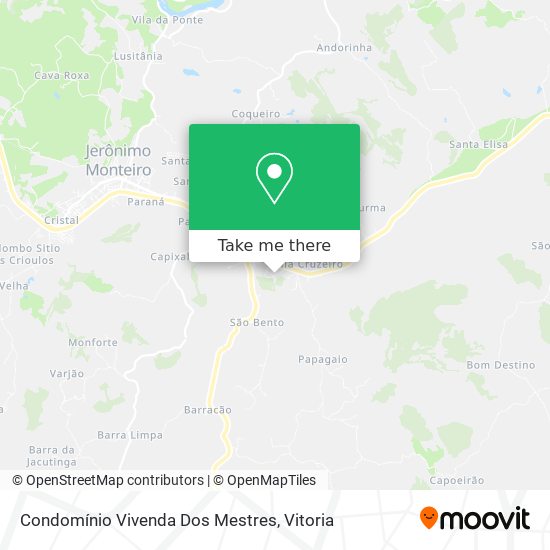 Condomínio Vivenda Dos Mestres map
