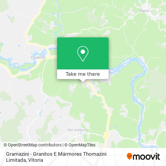 Gramazini - Granitos E Mármores Thomazini Limitada map