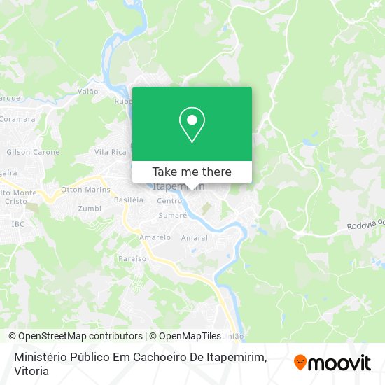 Ministério Público Em Cachoeiro De Itapemirim map