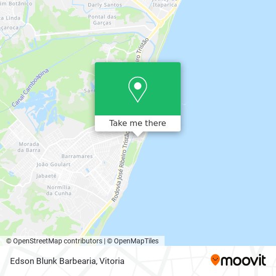 Edson Blunk Barbearia map