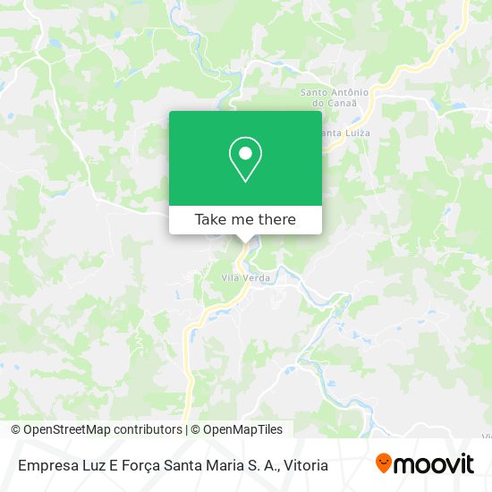 Empresa Luz E Força Santa Maria S. A. map