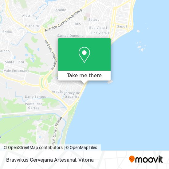 Bravvikus Cervejaria Artesanal map