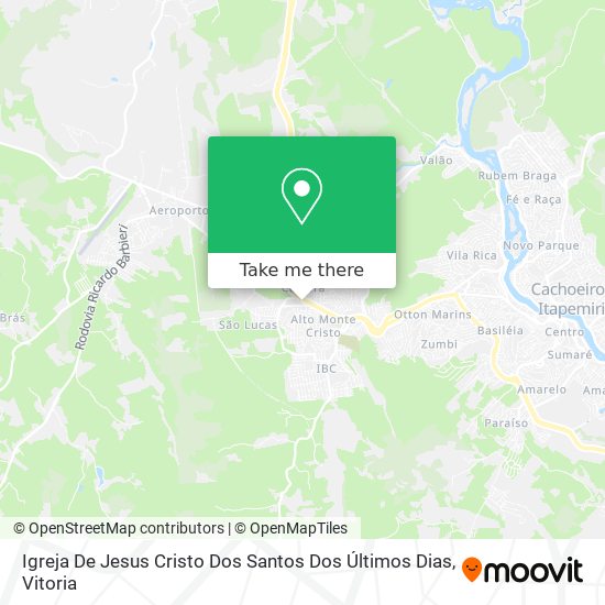 Igreja De Jesus Cristo Dos Santos Dos Últimos Dias map