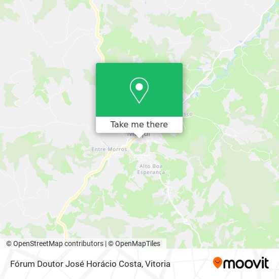 Fórum Doutor José Horácio Costa map