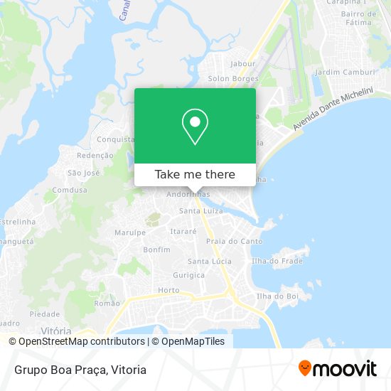 Grupo Boa Praça map