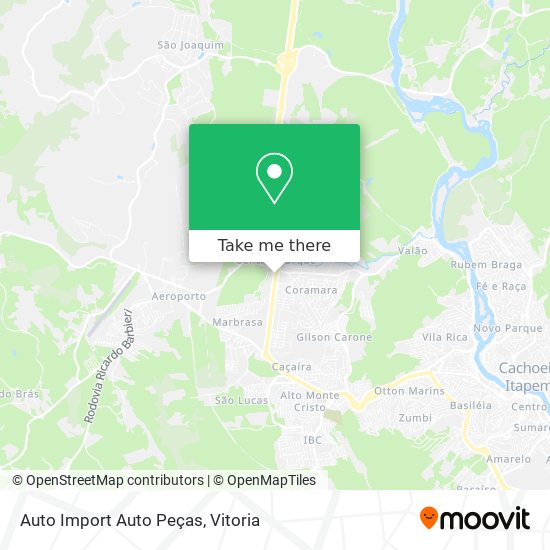 Auto Import Auto Peças map