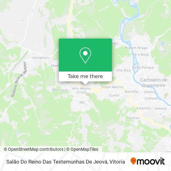 Salão Do Reino Das Testemunhas De Jeová map