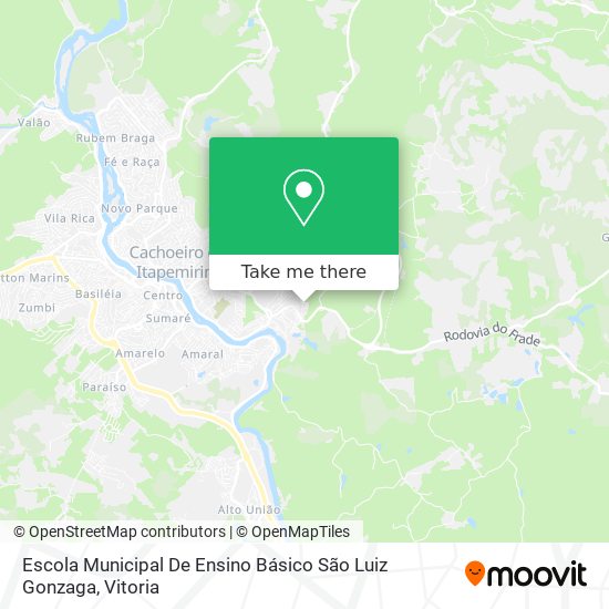 Escola Municipal De Ensino Básico São Luiz Gonzaga map