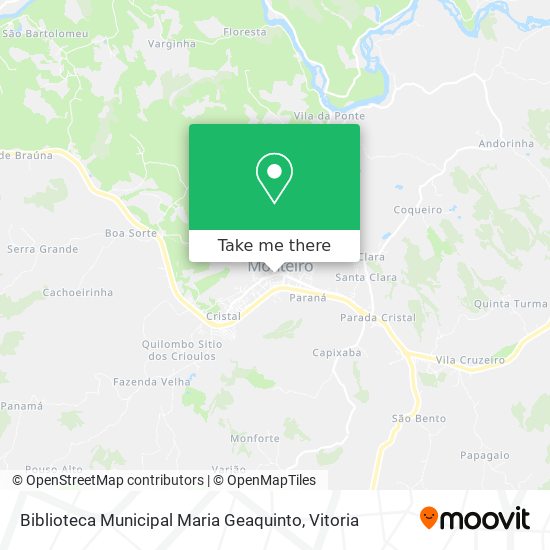 Biblioteca Municipal Maria Geaquinto map