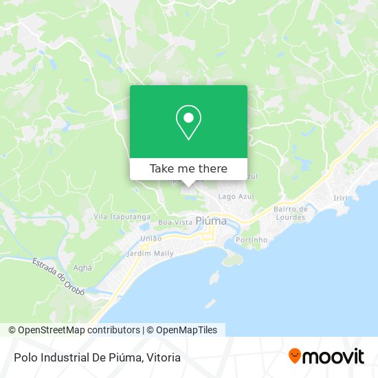 Polo Industrial De Piúma map