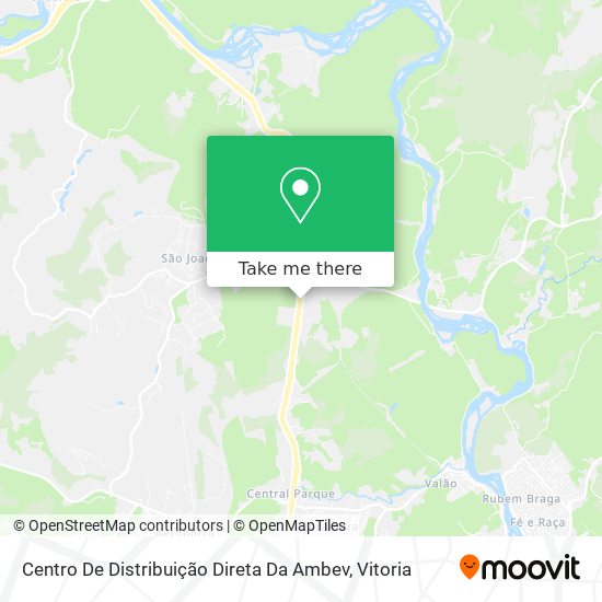 Centro De Distribuição Direta Da Ambev map