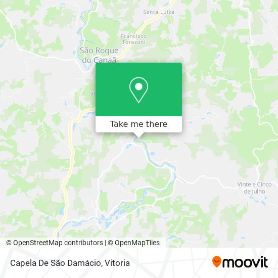 Capela De São Damácio map