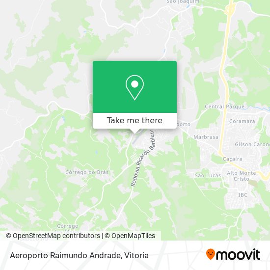 Aeroporto Raimundo Andrade map