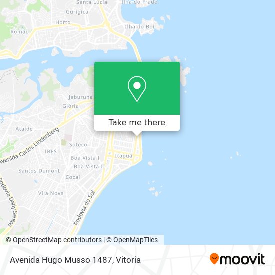 Mapa Avenida Hugo Musso 1487