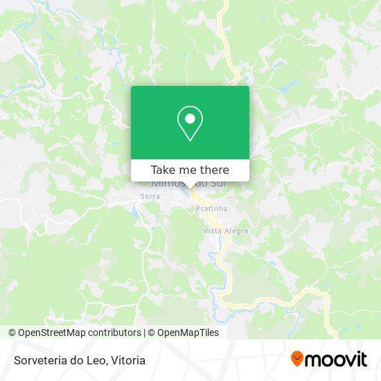 Sorveteria do Leo map