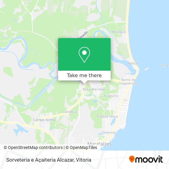 Sorveteria e Açaiteria Alcazar map
