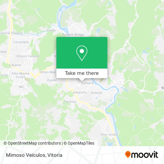 Mimoso Veículos map