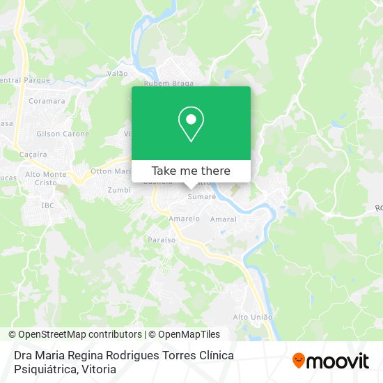 Dra Maria Regina Rodrigues Torres Clínica Psiquiátrica map