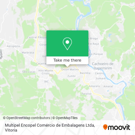 Multipel Encopel Comércio de Embalagens Ltda map