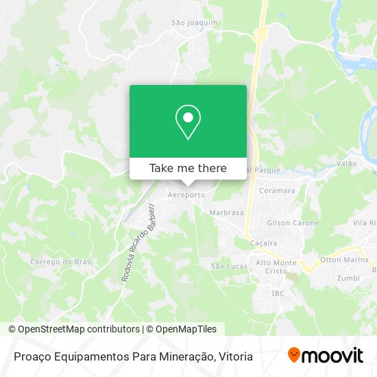 Proaço Equipamentos Para Mineração map