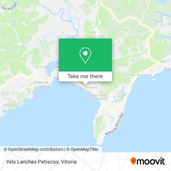 Yels Lanches Petiscos map