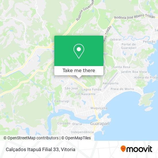 Calçados Itapuã Filial 33 map