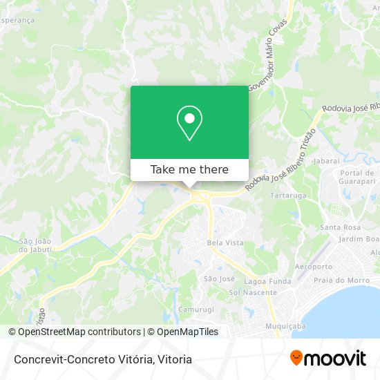 Concrevit-Concreto Vitória map