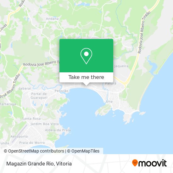 Magazin Grande Rio map