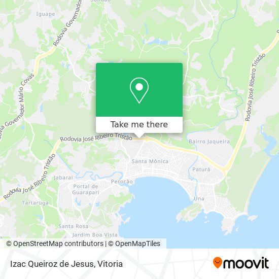 Izac Queiroz de Jesus map