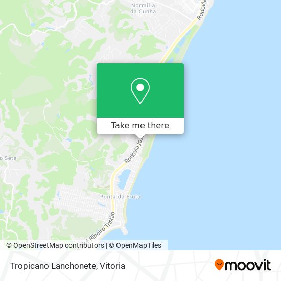 Tropicano Lanchonete map