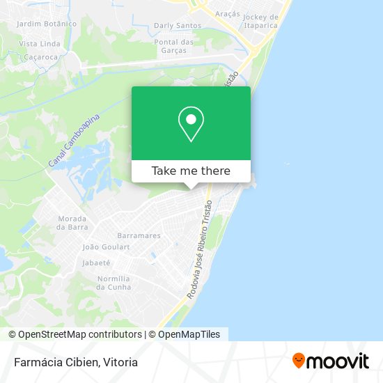Farmácia Cibien map