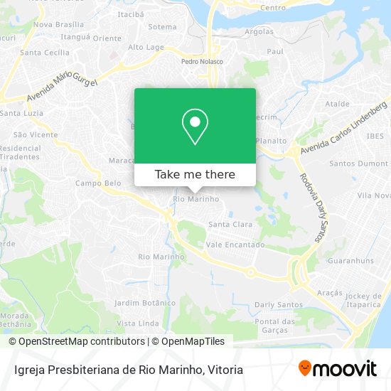 Igreja Presbiteriana de Rio Marinho map