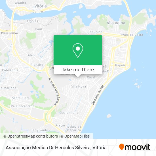 Associação Médica Dr Hércules Silveira map