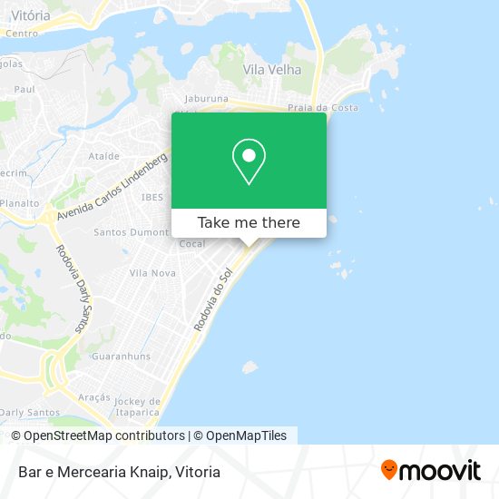 Bar e Mercearia Knaip map