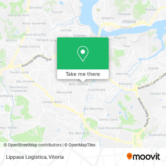 Lippaus Logística map