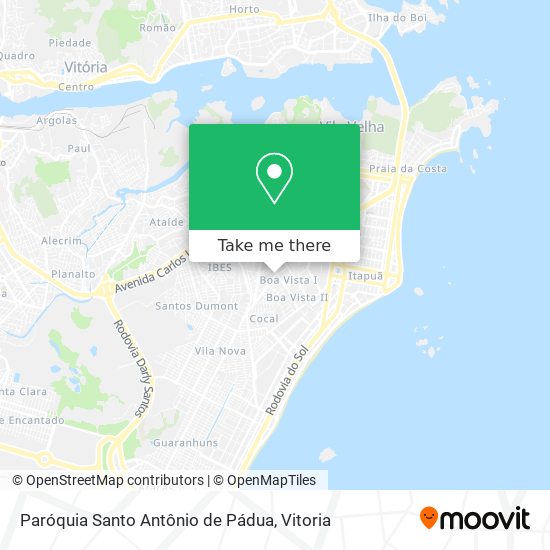 Paróquia Santo Antônio de Pádua map