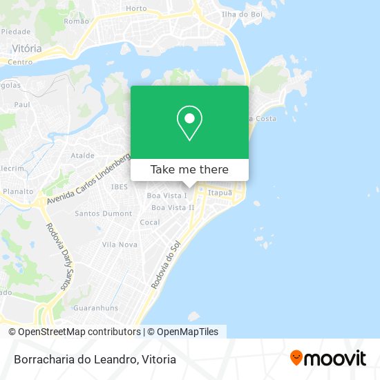 Borracharia do Leandro map