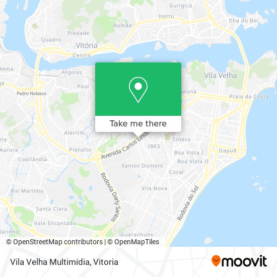 Vila Velha Multimídia map
