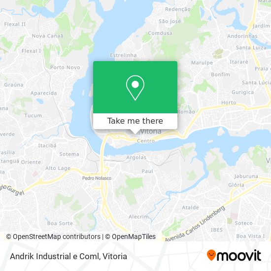 Andrik Industrial e Coml map