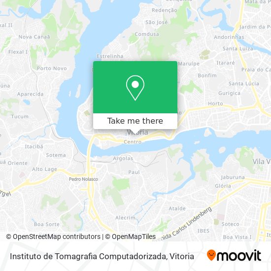 Instituto de Tomagrafia Computadorizada map